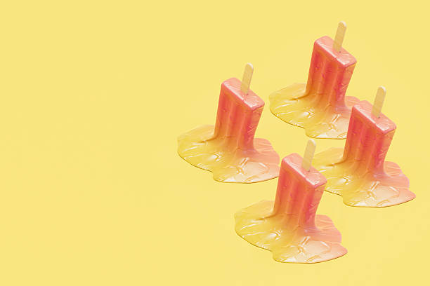 istock Melting Ice cream stick, Popsicle, Minimal summer concept 2210661600