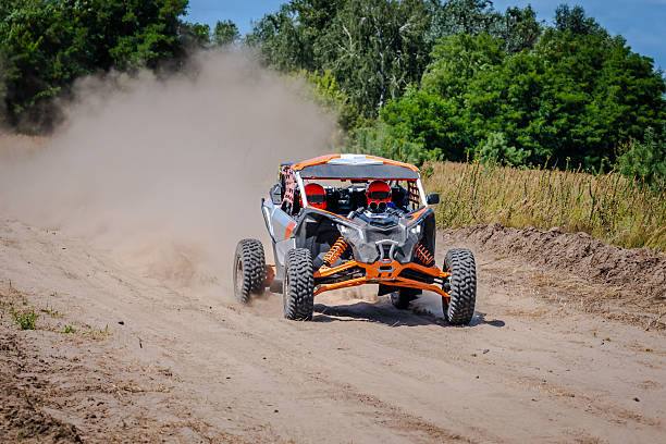 istock UTV buggy, rally or 4x4 in the action on sand 2210662489
