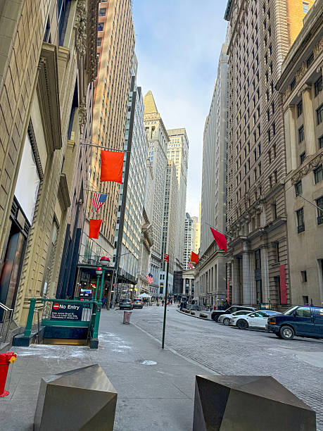 istock Wall Street, financial district, Manhattan 2210663519
