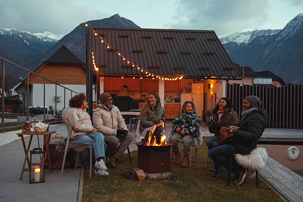 istock Family Time by the Firepit 2210667920