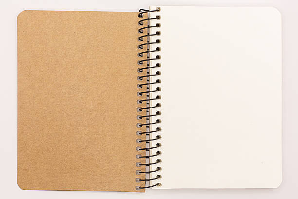 istock Clean Template for Journal or Sketchbook Mockups - Kraft Cover Notebook 2210667993