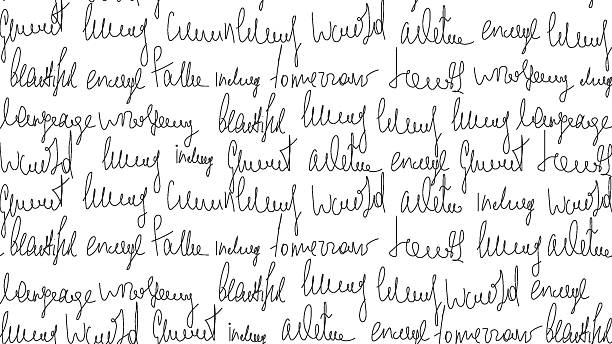 Script Writing Texture 50+ Paragraph Texture Stock Illustrations, Royalty-Free Vector Graphics ...