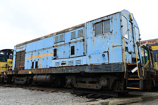 istock Rusty American Switcher Locomotive. 2210686526