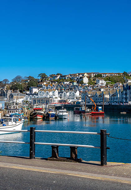 istock Small fishing boats in Brixham in Devon 2210694757