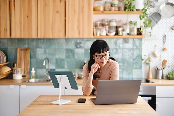 istock Modern woman investing in something 2210706138