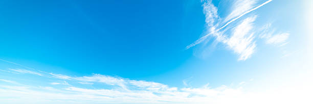 istock Blue sky with white clouds in Malibu 2210711013
