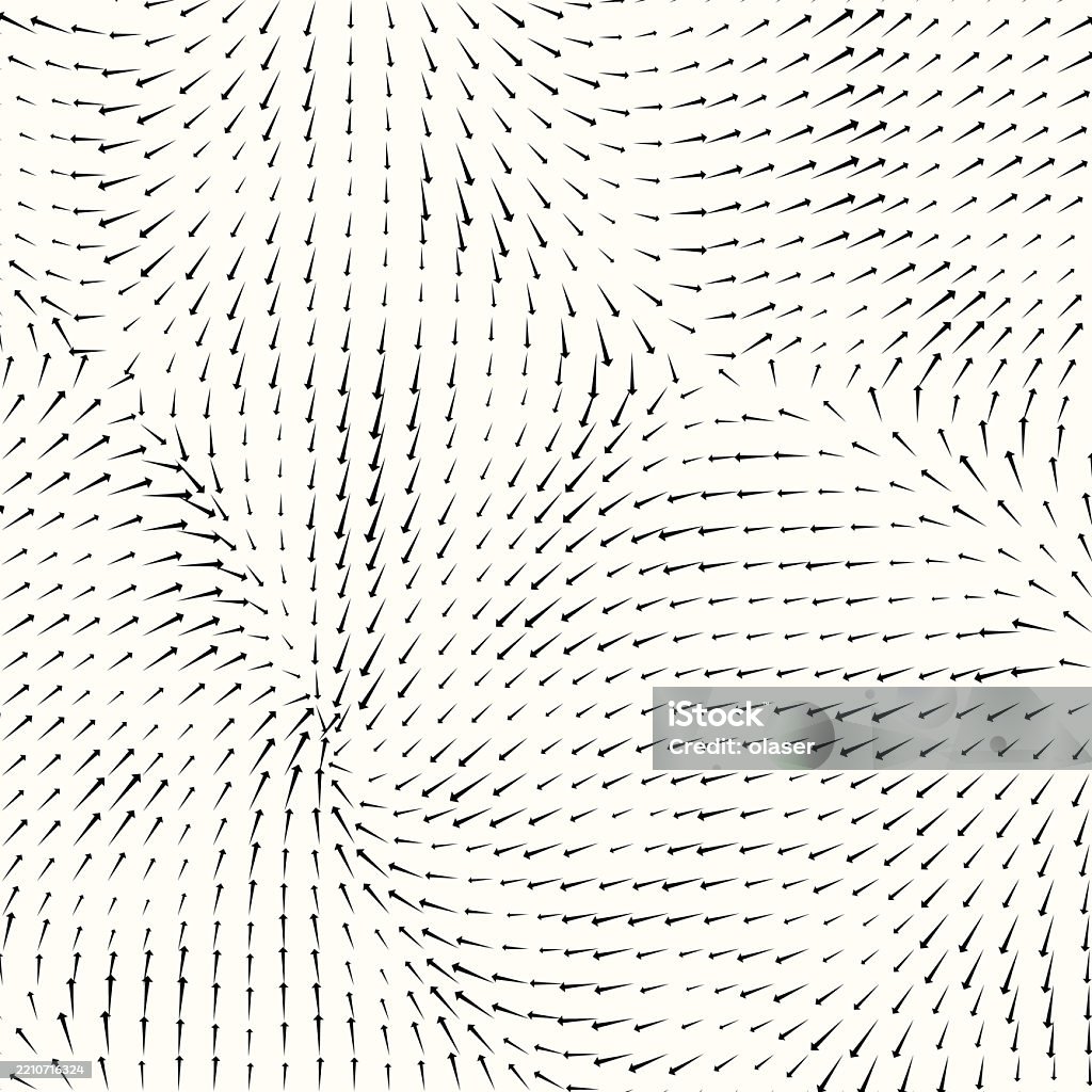 Distorting Pattern Abstract Black And White Pattern With Distortion Effect Stock ...