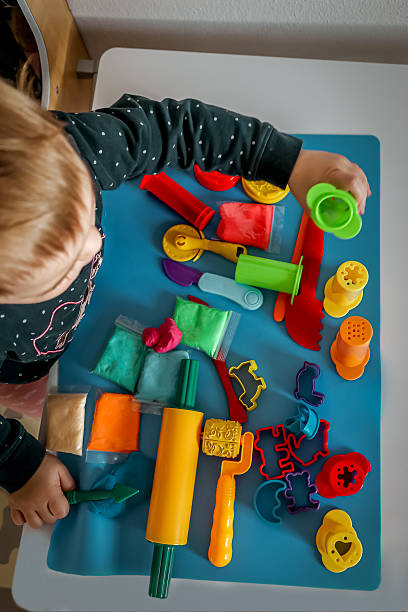istock Children's games, plasticine, creativity, development, motor skills. 2210717057