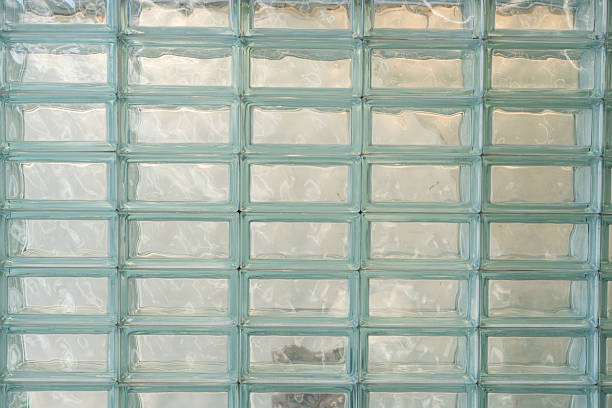 istock Glass block wall seamless background and texture 2210727179