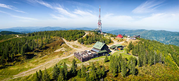 Holidays in Poland - the Skrzyczne mountain range is located in the Silesian Voivodeship, close to the town of Szczyrk. It is the highest mountain of the Silesian Beskids