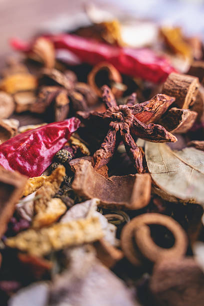 istock Spices in wooden box 2210736506