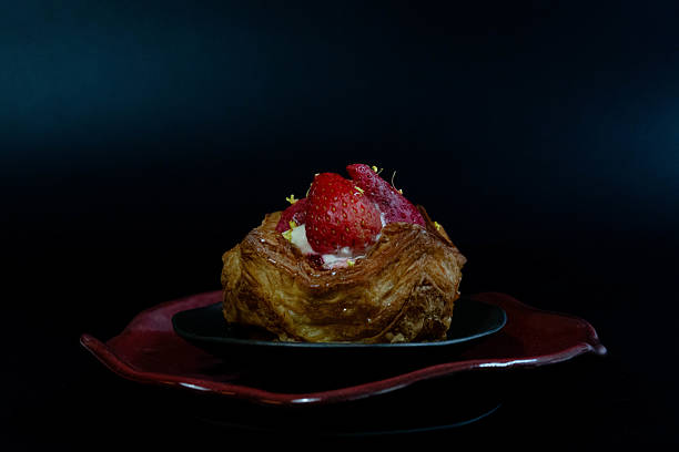 istock Dessert Concept , Danish Strawberry Pastry 2210741327