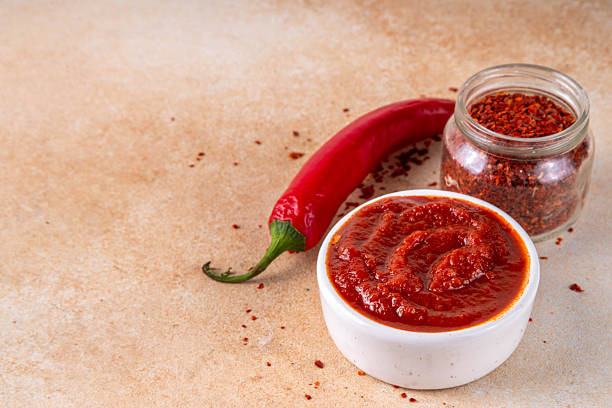 istock Traditional Korean fermented red chili pepper paste, Gochujang 2210741333