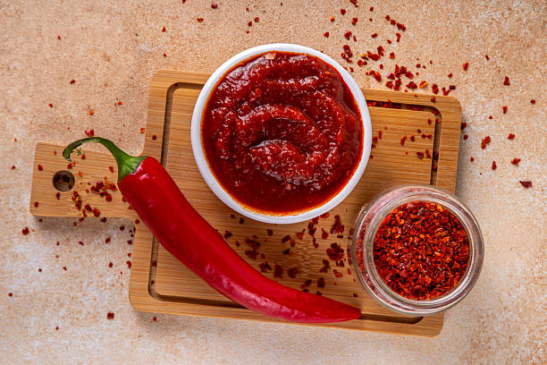 istock Traditional Korean fermented red chili pepper paste, Gochujang 2210741336