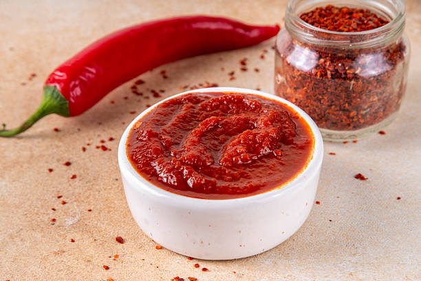 istock Traditional Korean fermented red chili pepper paste, Gochujang 2210741378