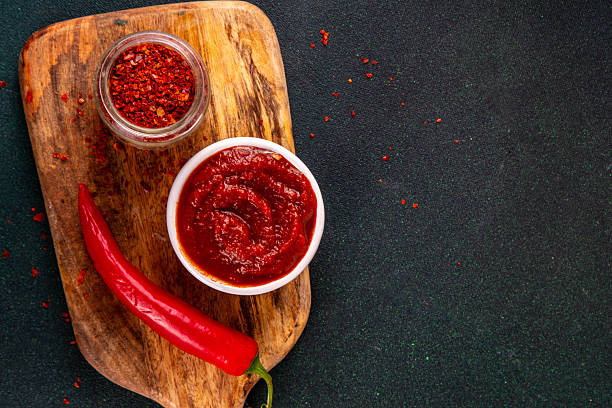 istock Traditional Korean fermented red chili pepper paste, Gochujang 2210741379