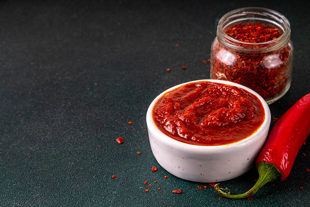 istock Traditional Korean fermented red chili pepper paste, Gochujang 2210741395