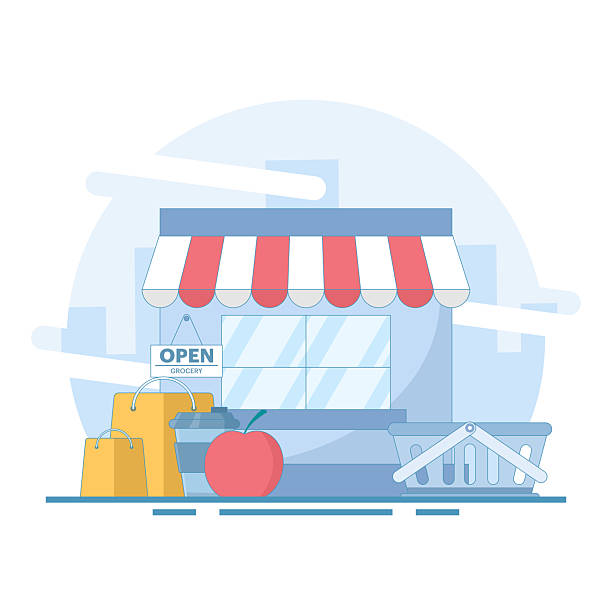 Cartoon Apple Computer Store 10+ Apple Store Cartoons Stock Illustrations, Royalty-Free Vector ...
