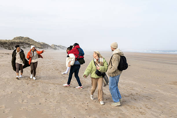 istock Friends Having Fun at the Beach 2210748499