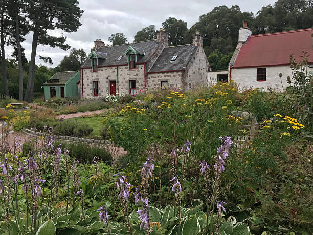 istock Traditional Scottish Houses, Knockando, Scotland 2210751189