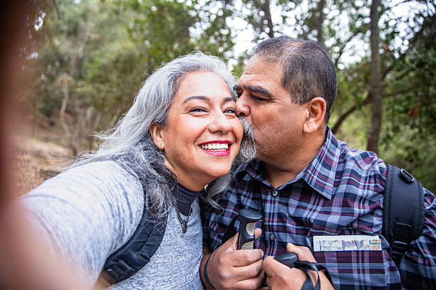 istock Senior Mexican Couple Taking a Selfie 2210754129