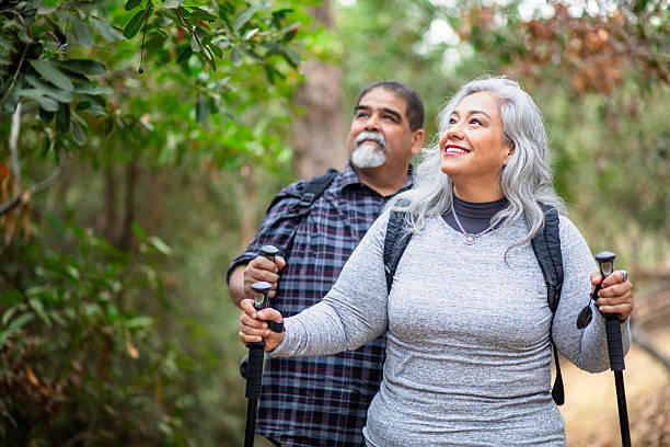 istock Senior Mexican Couple Hiking 2210754269
