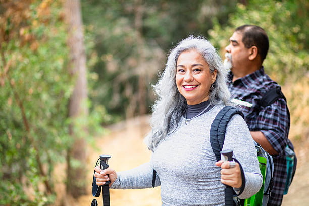 istock Senior Mexican Couple Hiking 2210754431