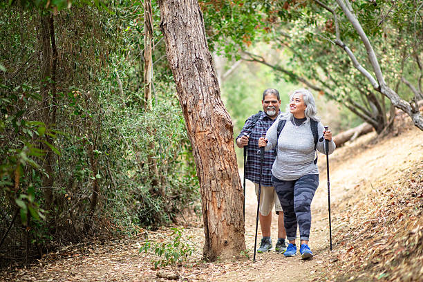 istock Senior Mexican Couple Hiking 2210754510