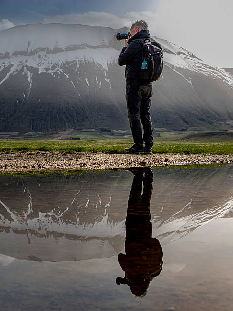 istock Environmentalist Photographer on Mount Vettore 2210755044