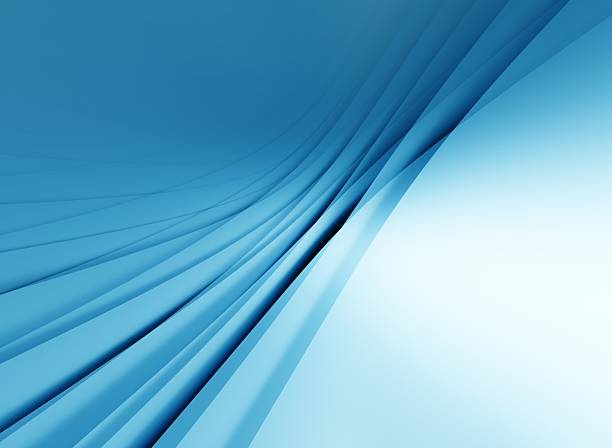 istock Trendy geometric background with Blue abstract waves 2210755216