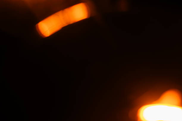 istock Abstract Blurred Orange Light Bokeh as Graphic Design Resource 2210756764