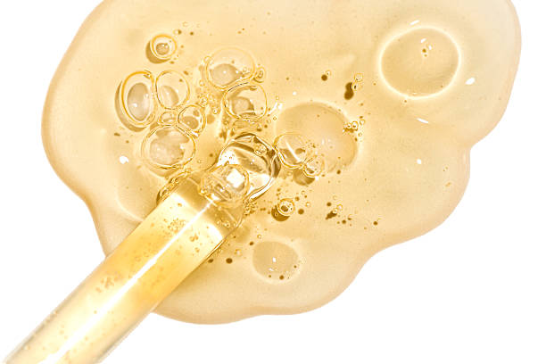 istock Retinol face serum or gel sample swatch 2210768824