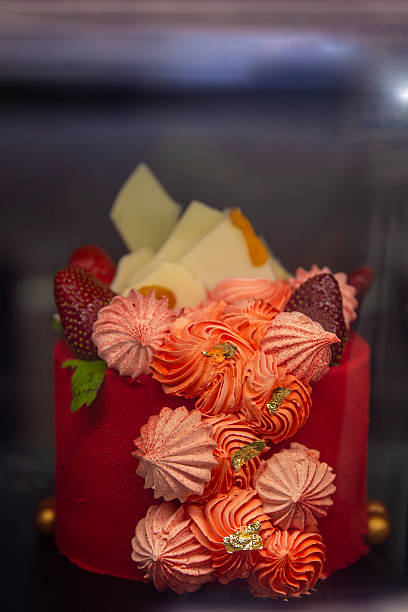 istock Strawberry Red Velvet Cake 2210770433
