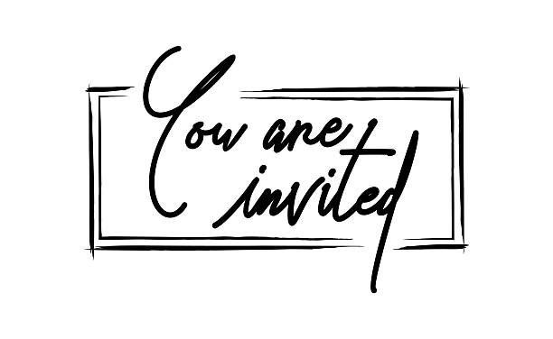 istock You are invited elegant card design with elegant frame. Invitation text banner 2210772141