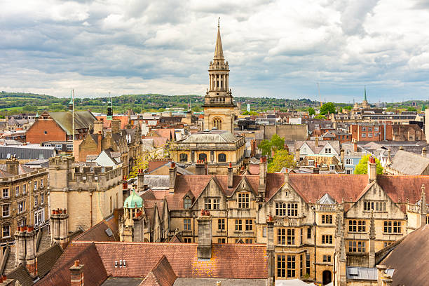 istock Oxford cityscape with medieval architecture, UK 2210776501