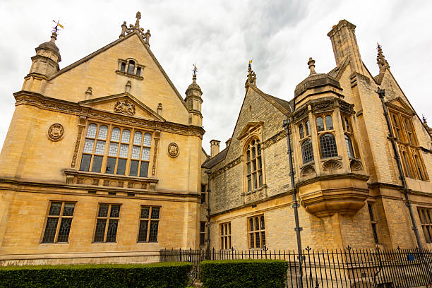 Medieval architecture in centre of Oxford, UK