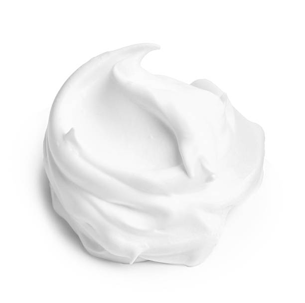 istock Sample of fluffy foam isolated on white 2210776936