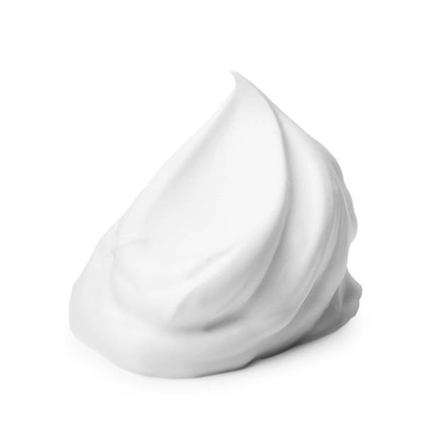istock Sample of fluffy foam isolated on white 2210777118