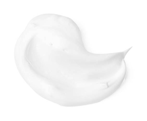 istock Sample of fluffy foam isolated on white, top view 2210777122