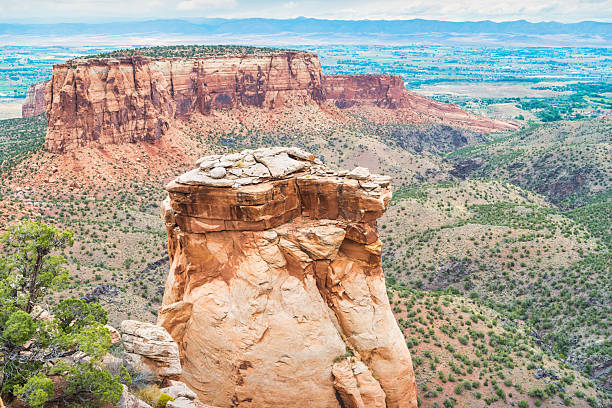 Rock formations in Colorado National Monument, Grand Junction, USA