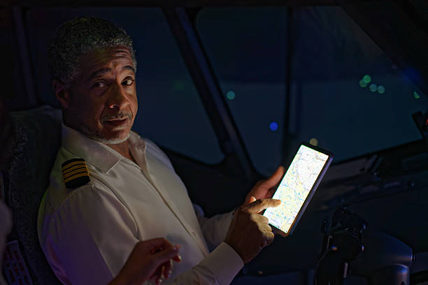 Charismatic Pilot Looks Side-eye at His Co-Pilot