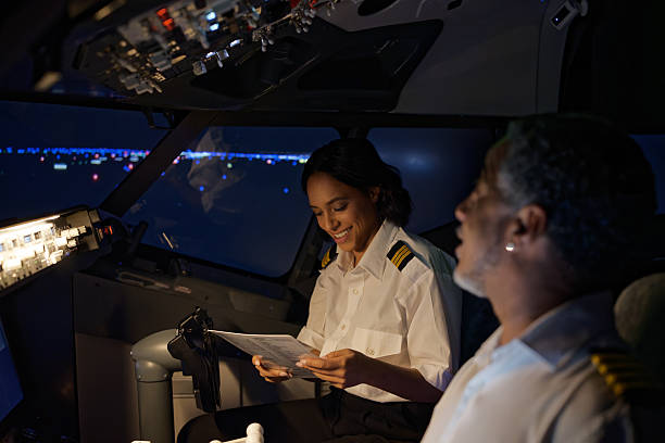 Pilot Using Checklist 60+ Pilot Cockpit Checklist Stock Photos, Pictures & Royalty-Free ...