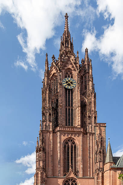 istock view to facade of Frankfurt cathedral 2210791724