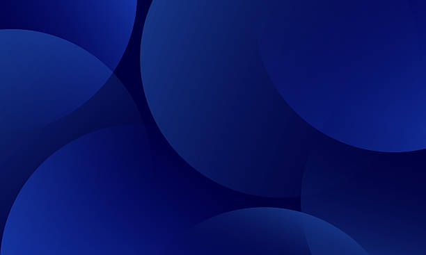 bildbanksillustrationer, clip art samt tecknat material och ikoner med blue dynamic circle gradient shape gradient template business background - abstrakt