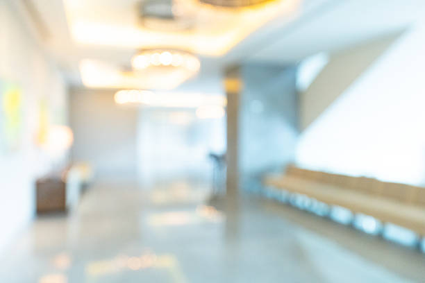istock Blurry office entrance view 2210800011