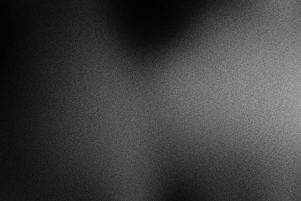 istock Gradient black carbon grey grain abstract blur dark matte curved surface monochrome background 2210815899