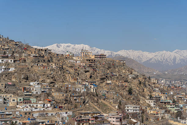Kabul, Afghanistan, 03.14.2025 a view of Kabul from a height