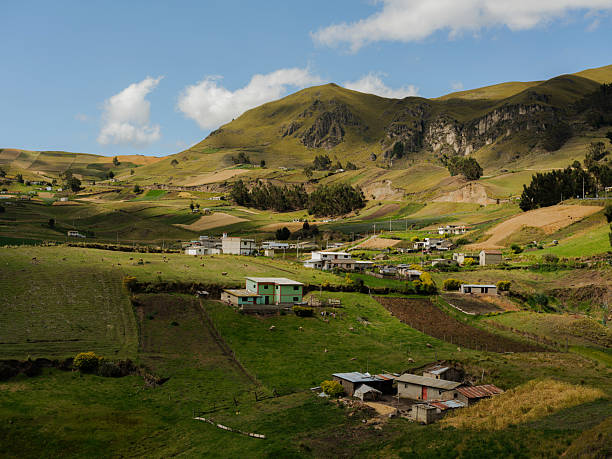 istock Scenic lushly green countryside in Ecuador 2210818066