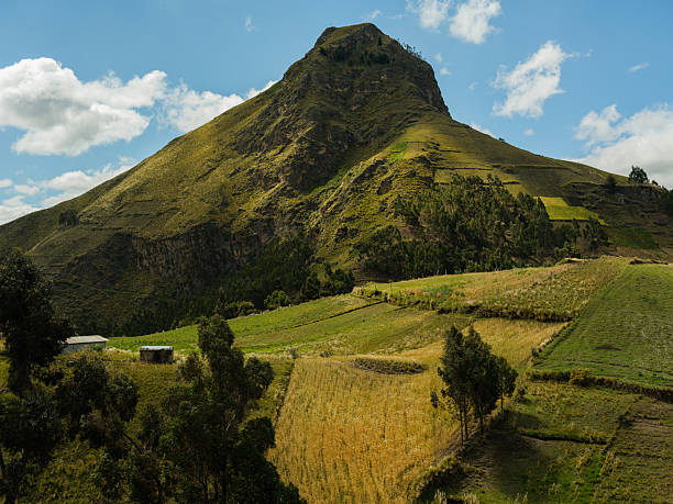High angle view from Tossor pass, Kyrgyzstan