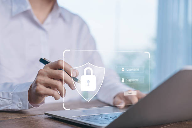 istock protect against cybercrime attacks. security of information servers and network systems. Password safe for business 2210828209